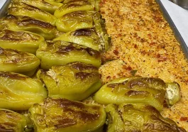 Albania stuffed peppers