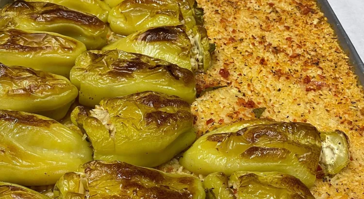 Albania stuffed peppers