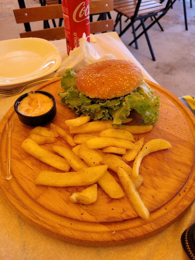 Fast food in Albania