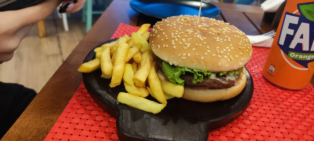 Fast food in Albania