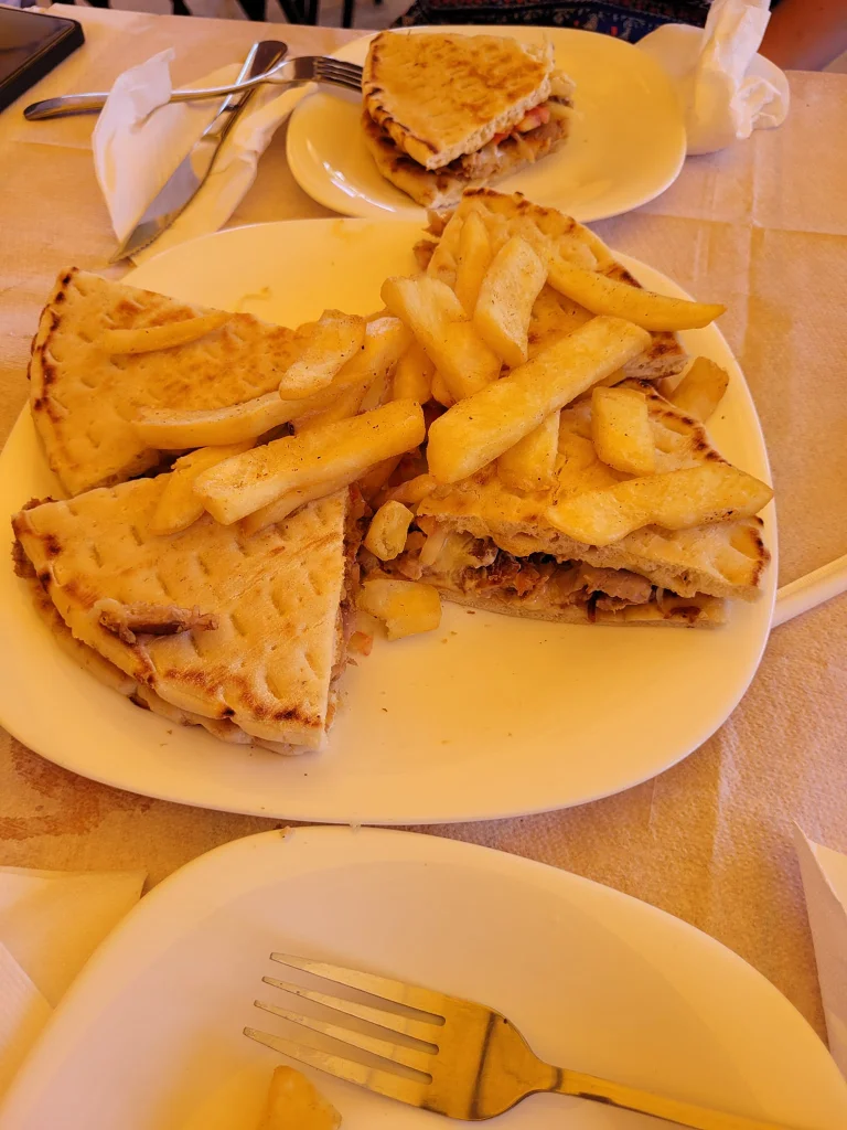 Fast food in Albania